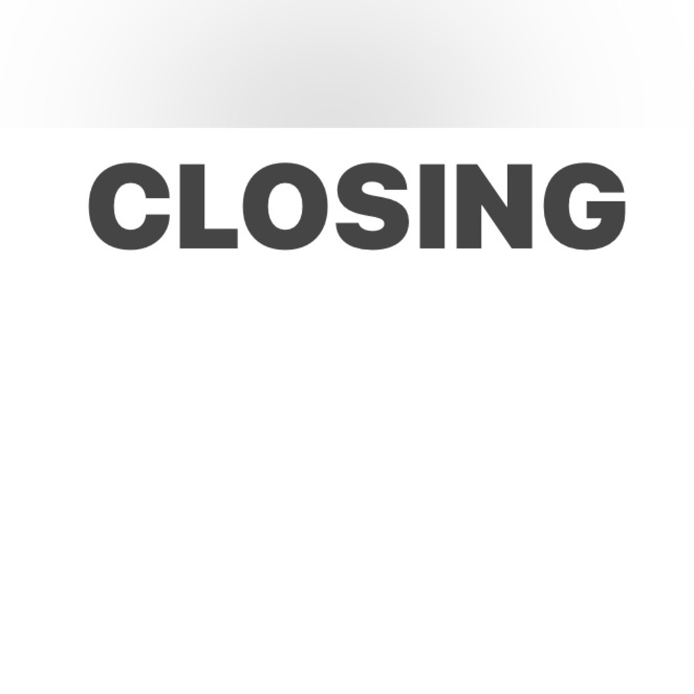 Closing my closet.